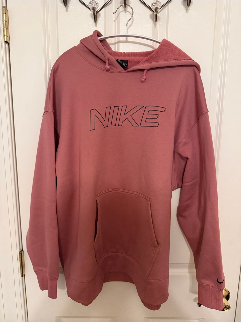 Nike Men's Dusty Rose Zip-Up Hoodie